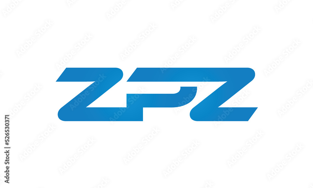 initial letters ZPZ linked creative modern monogram lettermark logo design, connected letters typography logo icon vector illustration initial letters ZPZ linked creative modern monogram lettermark logo design, connected letters typography logo icon vector illustration
