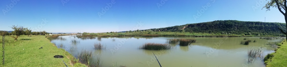 view of the lake - panorama