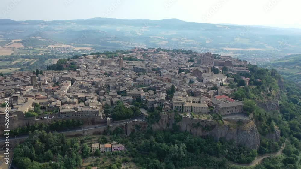 Orvieto from above - Italy Orvieto from above - Italy