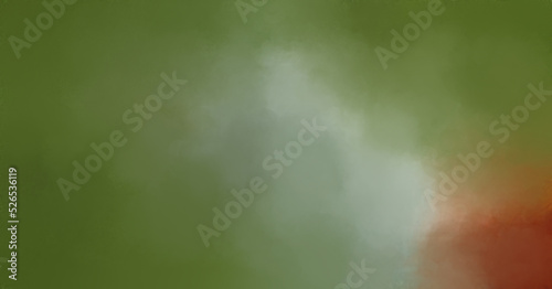 Green Abstract watercolor painted background, backdrop, muslin portrait background