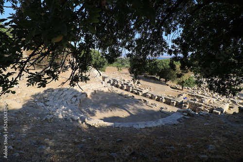 Teos was an ancient Greek city on the coast of Ionia, on a peninsula between Chytrium and Myonnesus.  photo