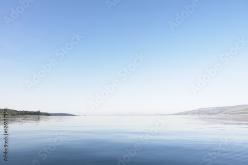 Фотография Peaceful calm water on the Firth of Clyde Scotland