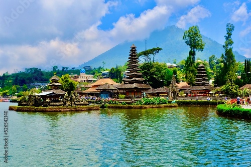 Bedugul-Ulun Danu Tempel in Bali Indonesien 