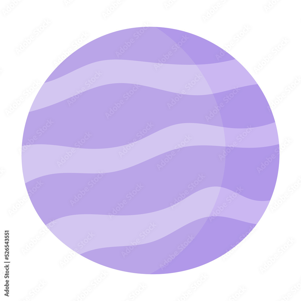 Neptune icon. Neptune icon.
