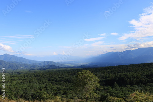 夏の八ヶ岳・美し森展望台／山梨県北杜市