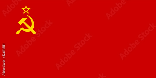 Flag of the Soviet Union (USSR). The Soviet Union, officially the Union of Soviet Socialist Republics (USSR), was a transcontinental country that spanned much of Eurasia from 1922 to 1991.