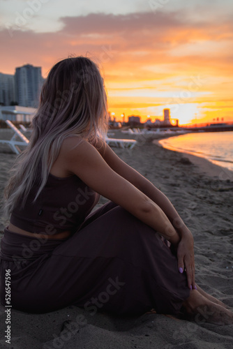 woman on the beach © Виктория Назарова