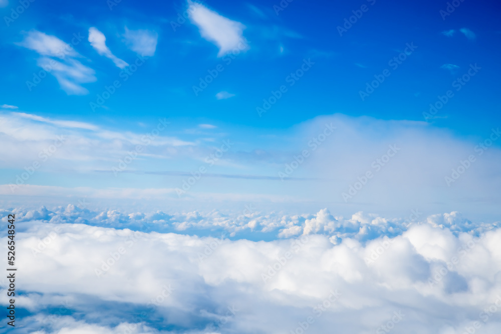 beautiful clouds in the blue sky. natural background beautiful clouds in the blue sky. natural background