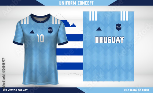 Sport Wear uniform concept Uruguay