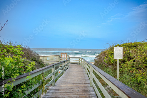 walkway to the beach © Chris