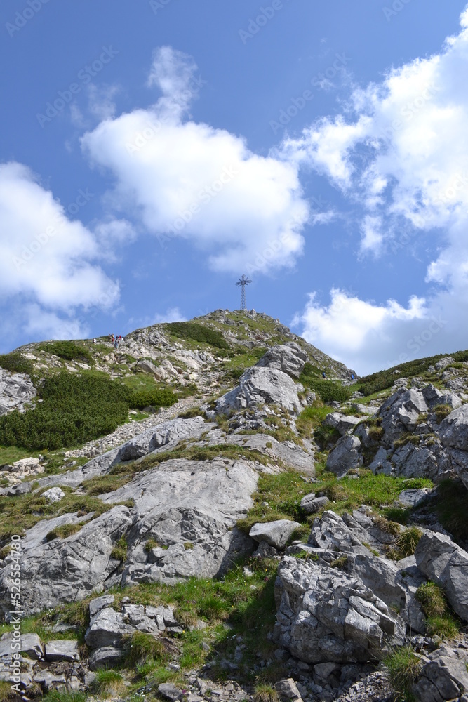 cross on the summit