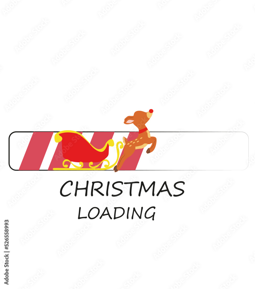 loading christmas
sleigh with reindeer
santa claus celebration december love affection friendship campaign red white marom yellow