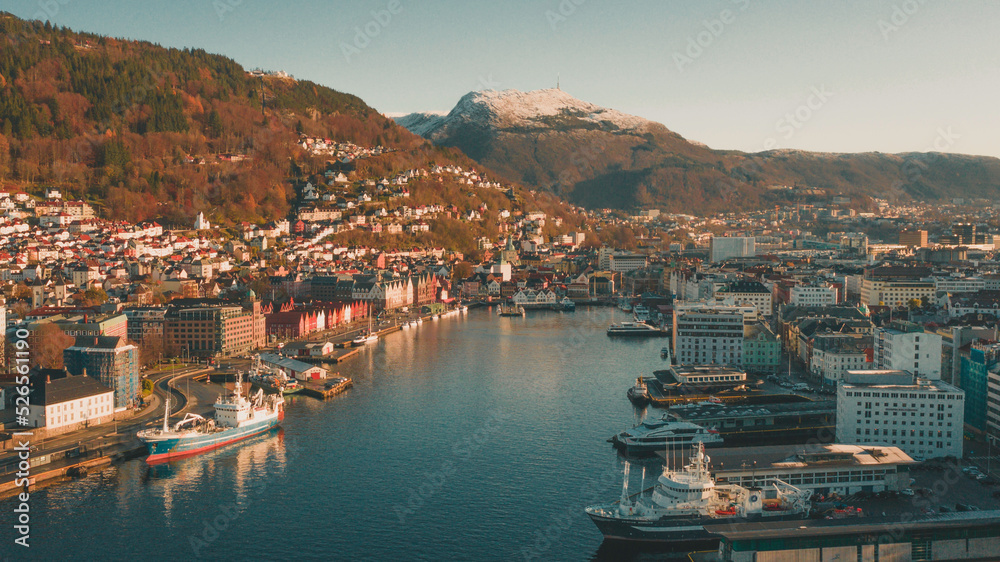 Bergen harbor, Norway
