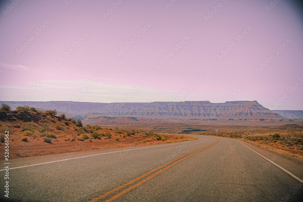 Fototapeta premium Nevada, Arizona road trip (Zion national park and Grand Canyon West)