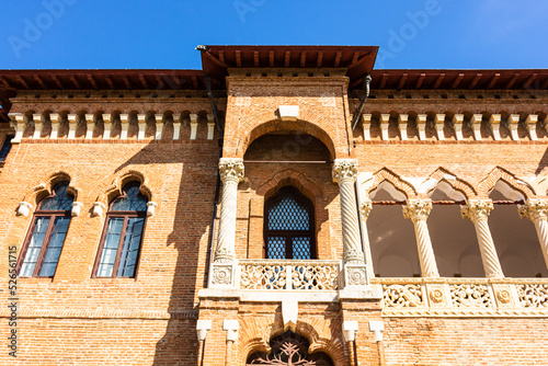 Detail of Mogosoaia Palace near Bucharest photo