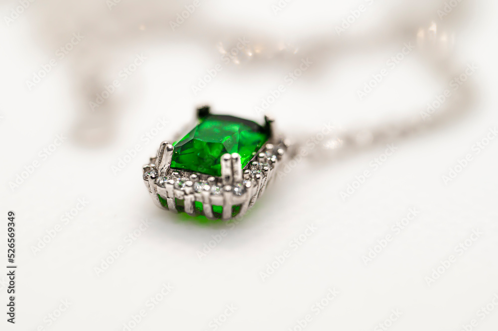 Jewelry - bracelet with green sapphire Jewelry - bracelet with green sapphire