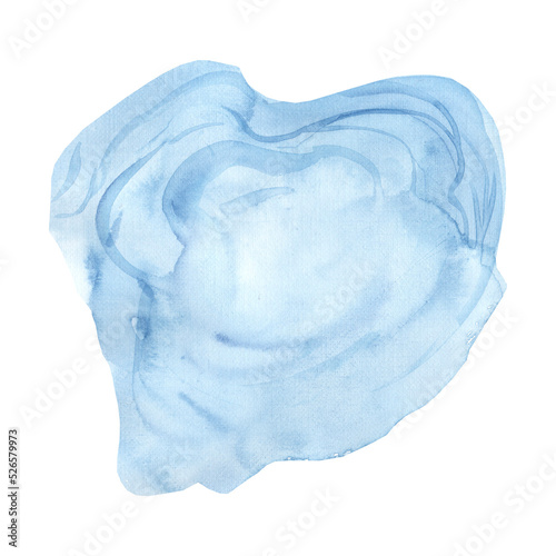 Marine watercolor abstract background. Hand drawn watercolor illustration.