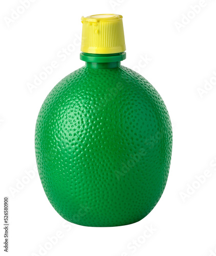 plastic lemon bottle