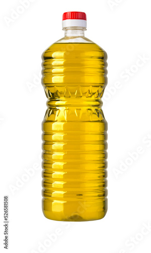 oil bottle isolated