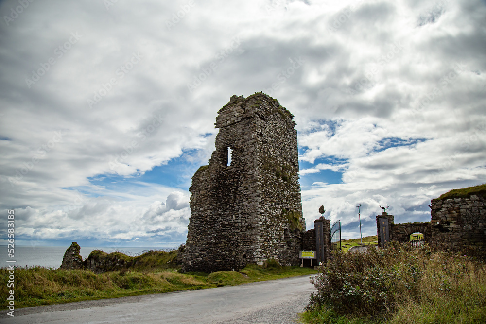 Ruins of the Old Head of Kinsale Castle, County Cork, Ireland