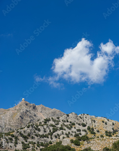 puig major mountain in the Sierra de Tramuntana