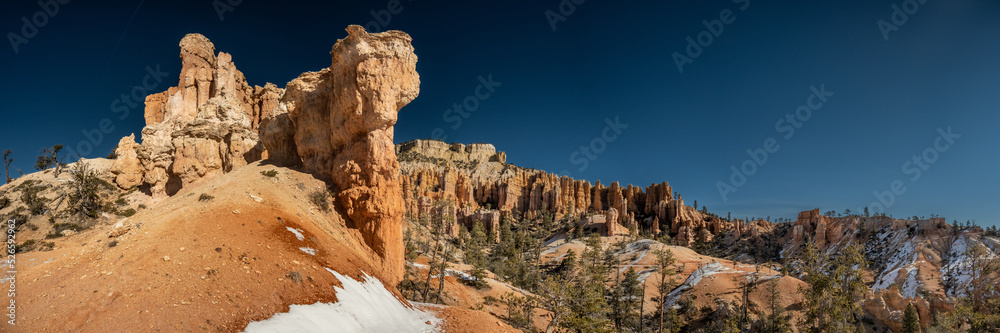 Panorama from the Fairyland Trail in Bryce
