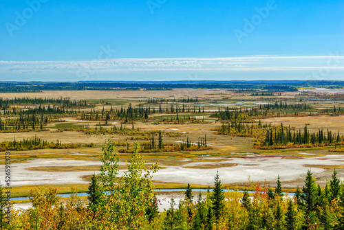 Salt Plains, Wood Buffalo National Park photo