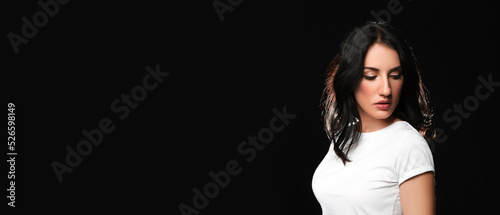 Portrait of beautiful young...