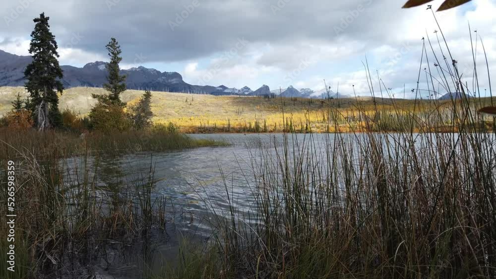 The Canadian Rockies in the late fall The Canadian Rockies in the late fall