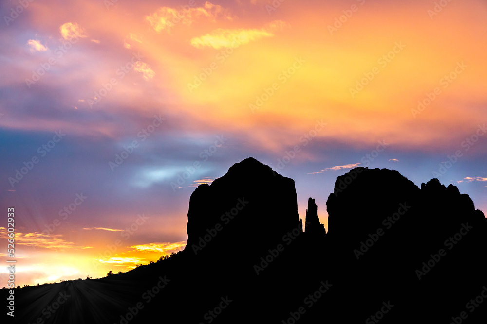 Sunrise over Sedona's Cathedral Rock Sunrise over Sedona's Cathedral Rock