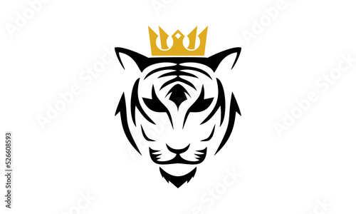 tiger king logo design