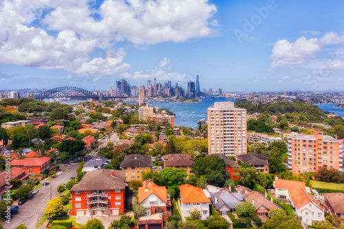 D Wavert Red houses to CBD photo