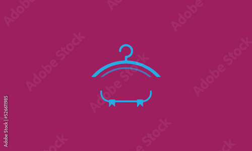 Alphabet letters Initials Monogram logo hang her. blade · dagger · saber · backs word.steel · scimitar ; bill 