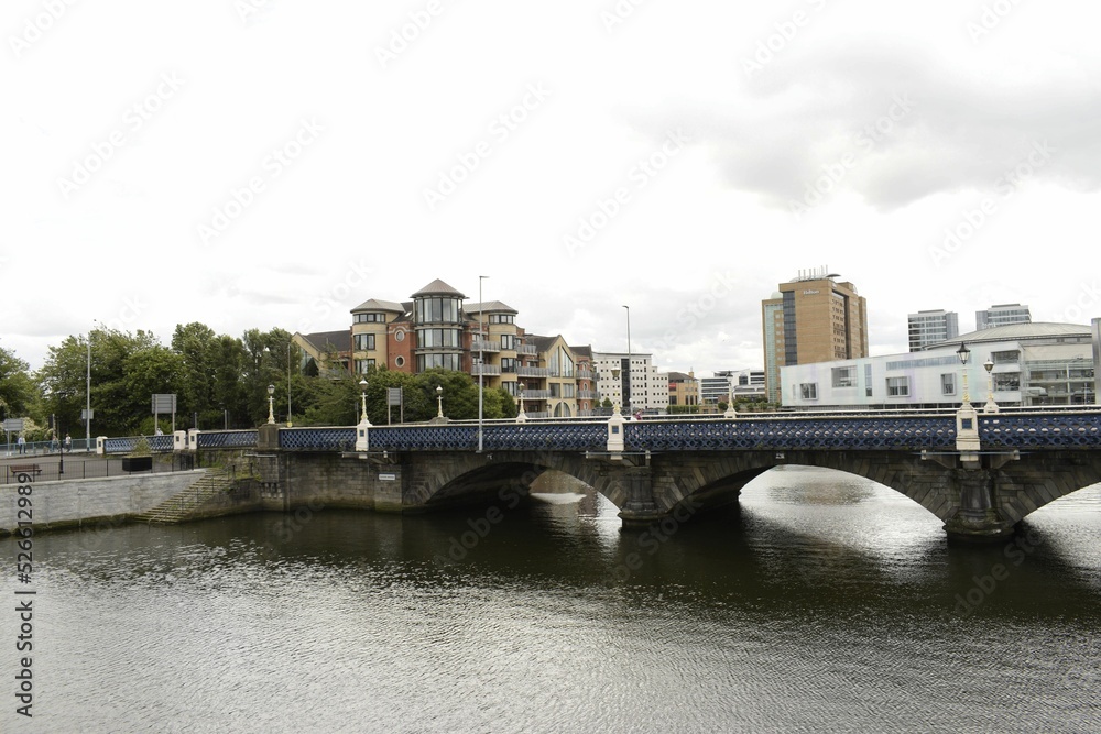 queen's bridge over the river lagan