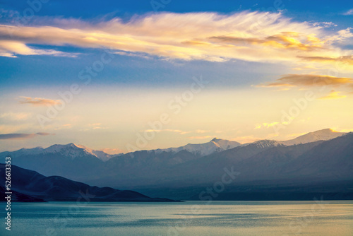 Baisha lake landscape in Kashgar city Xinjiang Uygur Autonomous Region, China. © 孝通 葛
