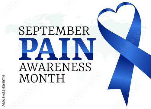 vector graphic of pain awareness month good for pain awareness month celebration. flat design. flyer design.flat illustration.