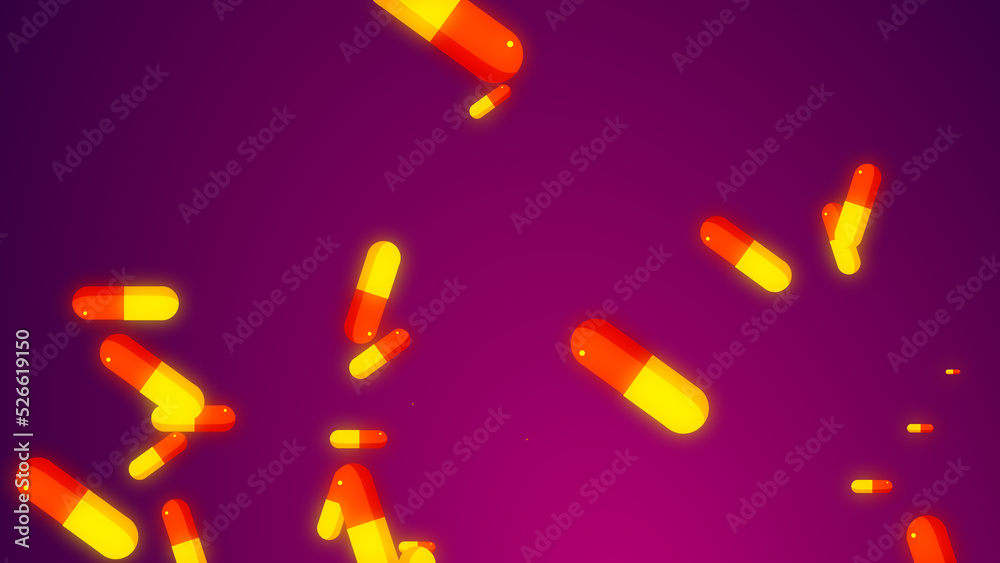 Drug prescription for pills medicine capsule pattern background. Abstract healthcare technology and science medical concept. Drug prescription for pills medicine capsule pattern background. Abstract healthcare technology and science medical concept.