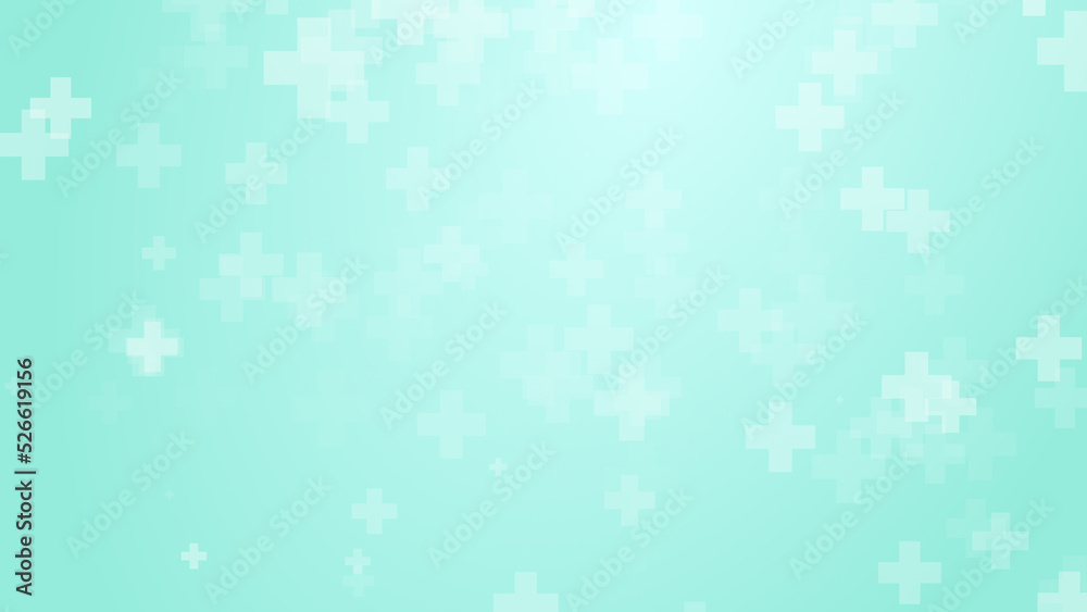 Abstract white blue green colors cross pattern healthcare background. Abstract white blue green colors cross pattern healthcare background.