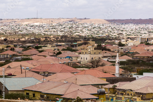 Aerial view of Hargeisa, capital of Somaliland