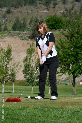 Female Golfer