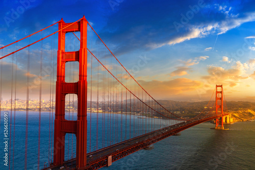 Fototapeta Naklejka Na Ścianę i Meble -  Golden Gate Bridge in San Francisco