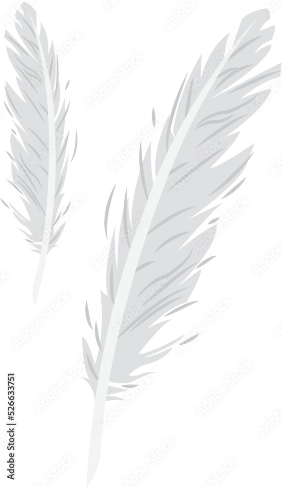 QUILL or feather VECTOR ILLUSTRATION. IMAGE OR CLIP ART. QUILL or feather VECTOR ILLUSTRATION. IMAGE OR CLIP ART.
