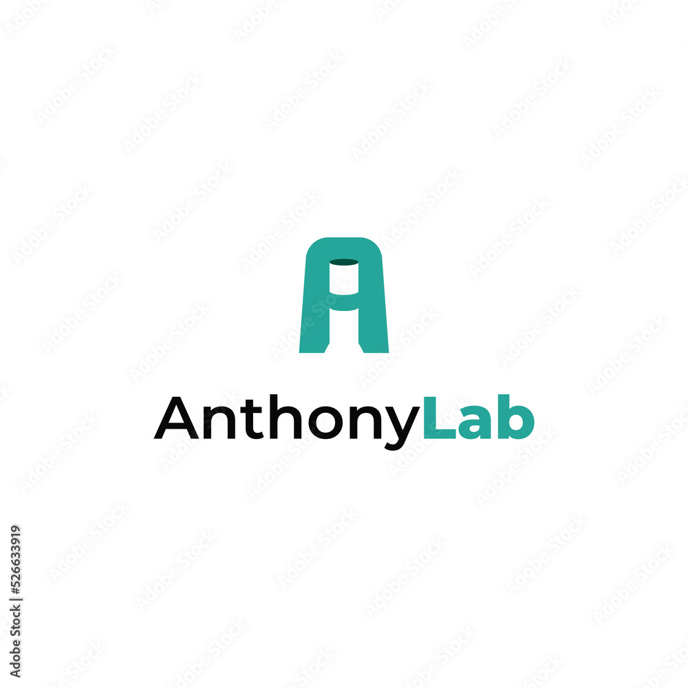 Letter A Lab Logo Design concept. perfect for technology, digital, software, network and science brand. Letter A Lab Logo Design concept. perfect for technology, digital, software, network and science brand.