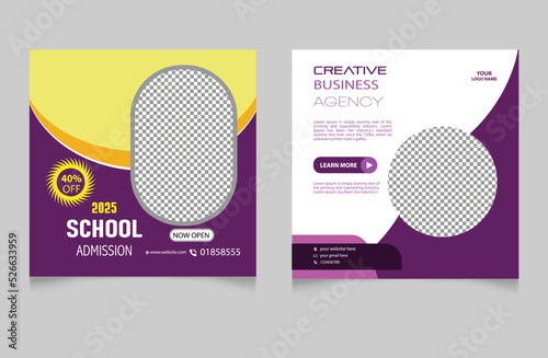 Social Media Design Template 