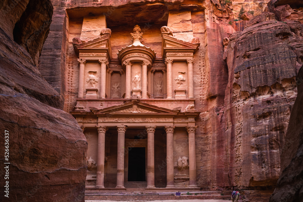 Al Khazneh (The Treasury) at Petra, jordan