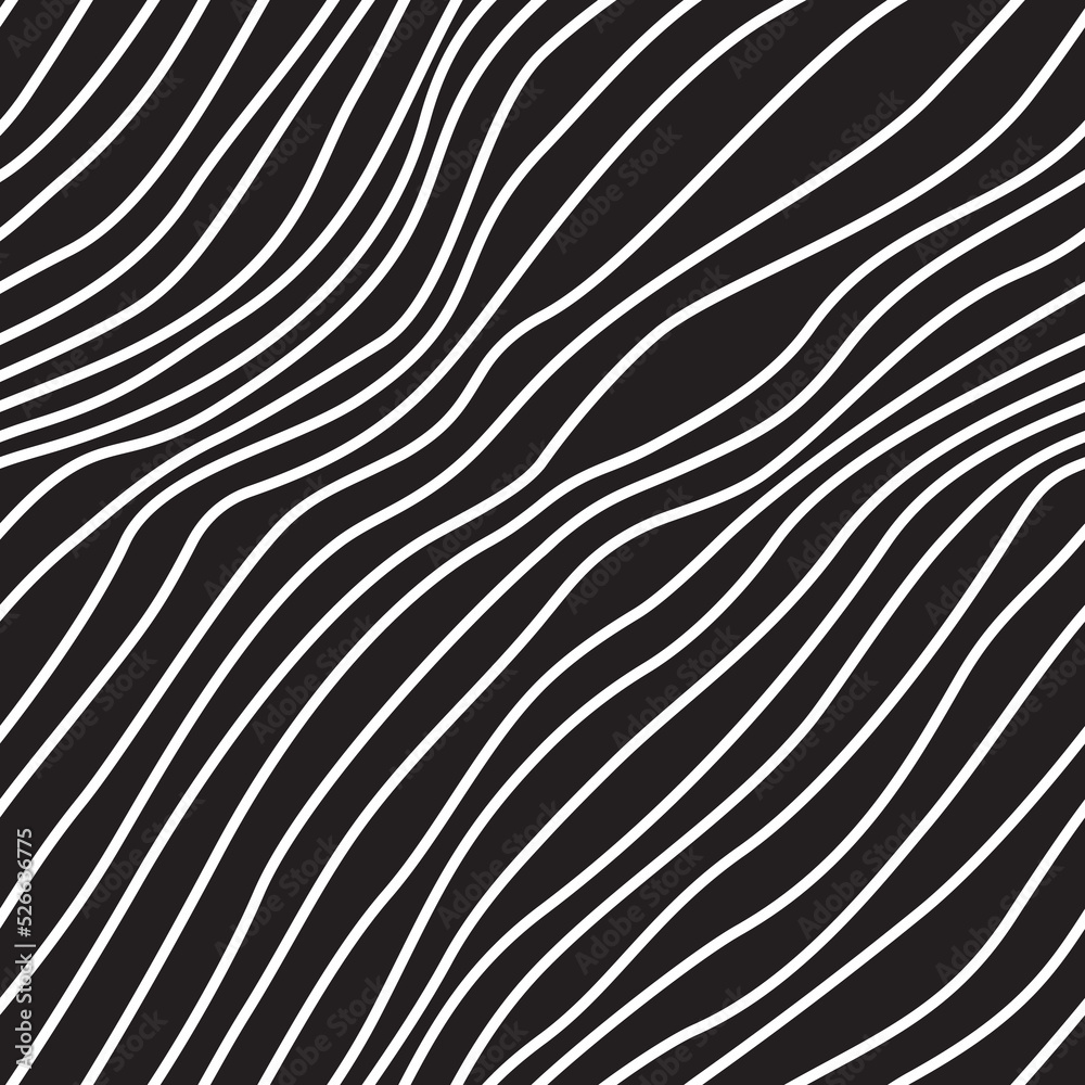 artistic abstract organic hand drawn line art seamless pattern. applicable for background, wallpaper and other decorative purpose such textile and clothing