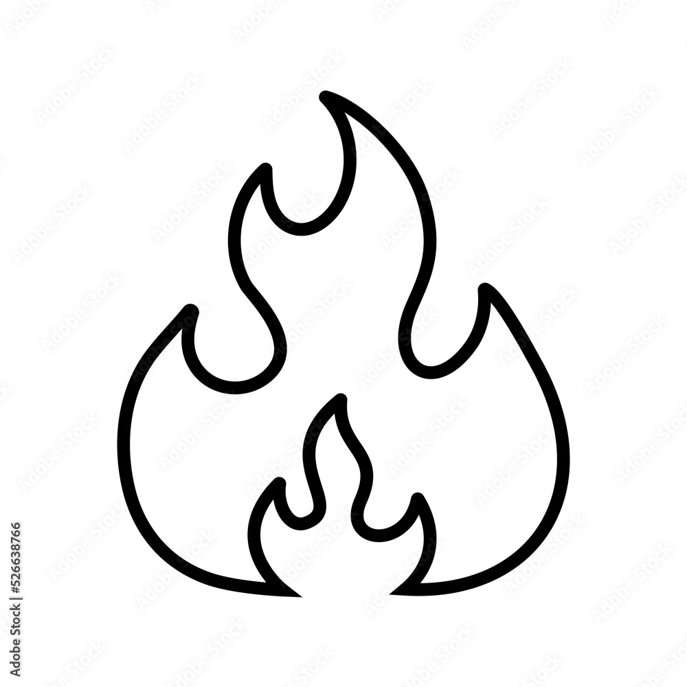 fire icon design. energy resource illustration fire icon design. energy resource illustration