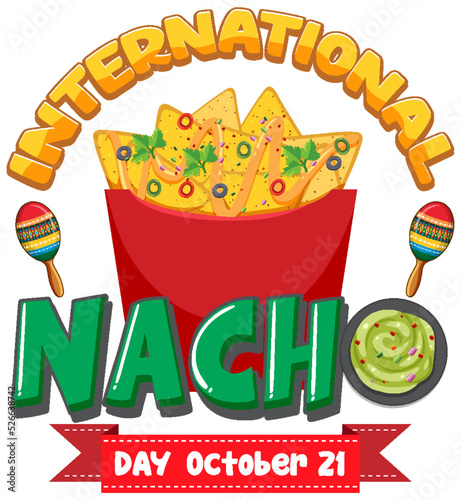 International Nacho Day Banner Design