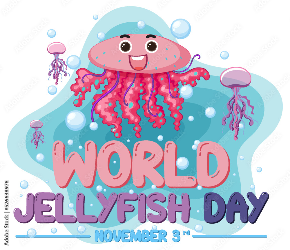 World Jellyfish Day Logo Design