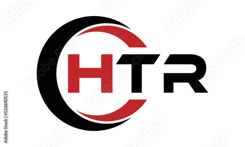 HTR three letter swoosh logo design vector template | monogram logo | abstract logo | wordmark logo | letter mark logo | business logo | brand logo | flat logo | minimalist logo | text | word | symbol